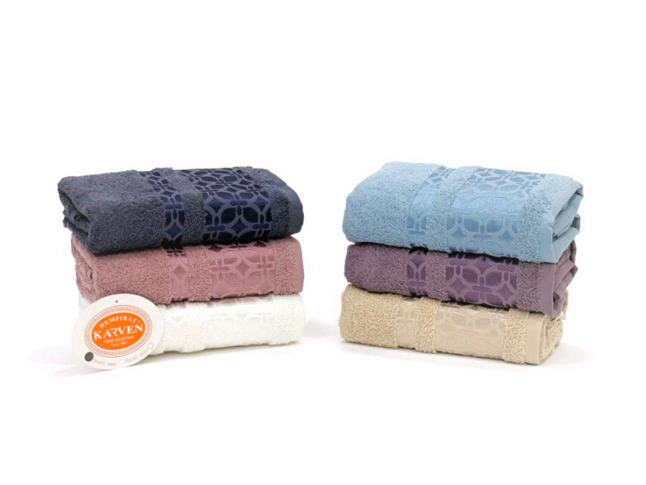 Полотенце H3148 Vip Cotton Armada 2 махровое 50*90 / Karve