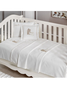 Постельное белье Pourtol Bebe сатин делюкс для новорожденных / Тivolyo Home Постельное белье Pourtol Bebe сатин делюкс для новорожденных / Тivolyo Home