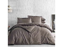 Постельное белье Jaqard Banded сатин жаккард Евро сп / Тivolyo Home