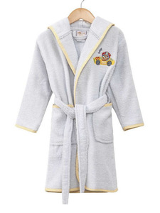 Халат детский Little Racer махровый с полотенцем 50*90 / Arya Халат детский Little Racer махровый с полотенцем 50*90 / Arya