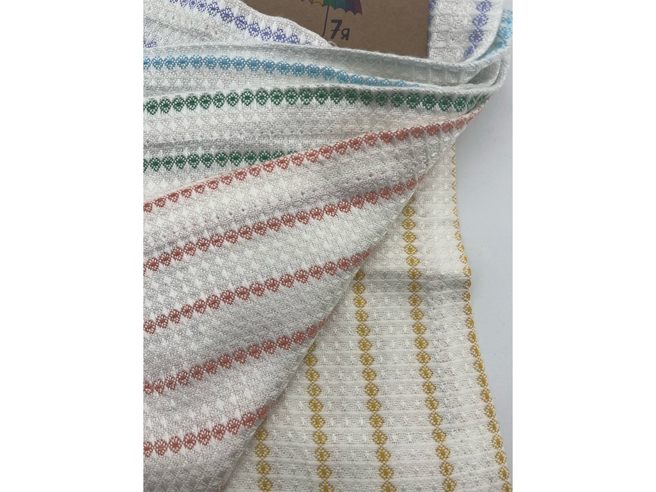 Набор салфеток 1503173 Полосы хлопковые (25*25, 5 шт) / 7-я