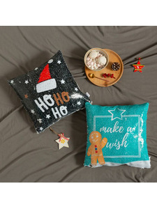 Наволочка декоративная 4676768 Ho Ho велюр 40*40 / Этель