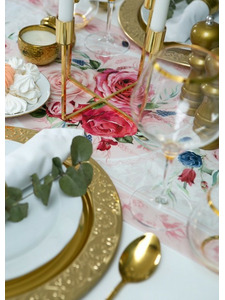 Дорожка 3418896 Розы саржа 40*146 / Этель