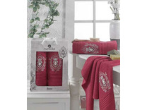 Набор полотенец Boss махровые в подарочной упаковке (50*90, 70*130) / Meteor