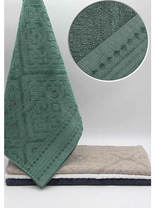 Полотенце Concordia велюрово-махровое 70*140 / Buddemeyer