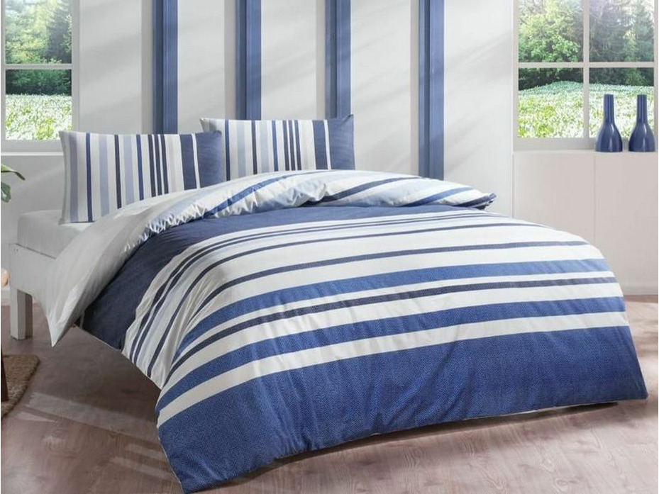 Постельное белье с простыней на резинке Alex ранфорс Евро сп / Tac