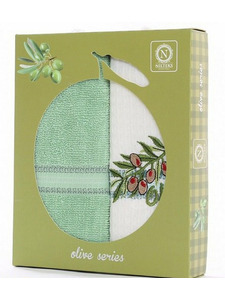 Набор полотенец Nilteks Fresh вафельно-махровые (40*60, 2 шт) / Activ Набор полотенец Nilteks Fresh вафельно-махровые (40*60, 2 шт) / Activ