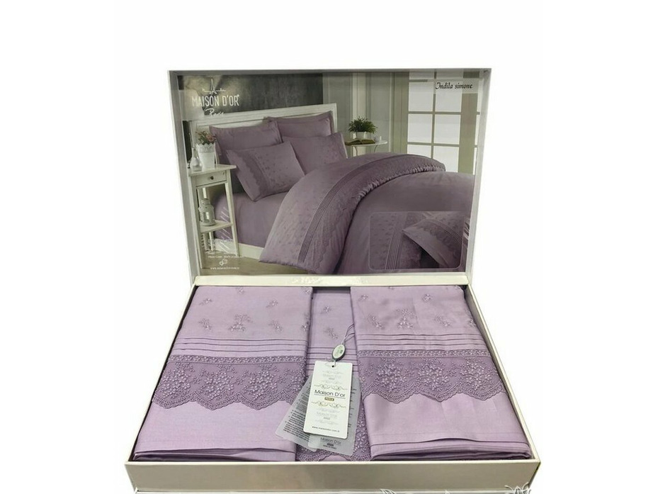 Постельное белье Jndila сатин Евро сп / Maison Dor Постельное белье Jndila сатин Евро сп / Maison Dor