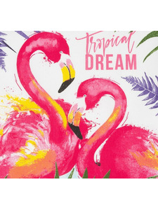 Полотенце 4682743 Фламинго рогожка 35*60 / Доляна Полотенце 4682743 Фламинго рогожка 35*60 / Доляна