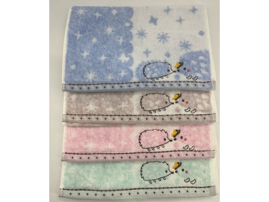 Полотенце 1902041 Ежик махровое 25*50 / 7-я