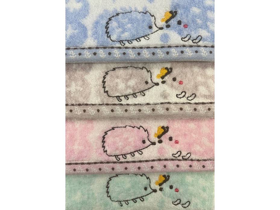 Полотенце 1902041 Ежик махровое 25*50 / 7-я