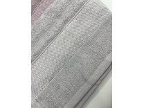 Полотенце 1504251 Однотонное с бордюром махровое 35*75 / 7-я