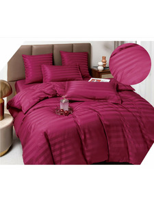 Постельное белье Dt 012 полисатин страйп Евро сп / Boris