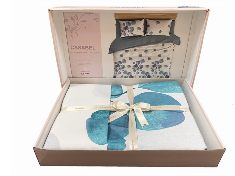 Постельное белье Leaf поликоттон 1,5 сп / Casabel Постельное белье Leaf поликоттон 1,5 сп / Casabel