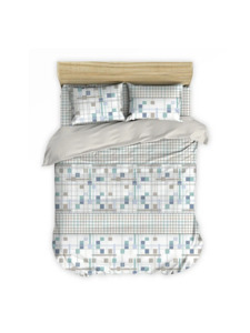 Постельное белье Line поликоттон Евро сп / Casabel