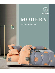 Постельное белье FM 0204 полисатин Евро сп / Boris