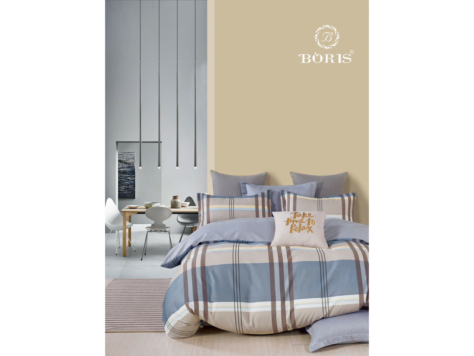 Постельное белье FM 0209 полисатин Евро сп / Boris