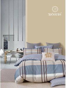 Постельное белье FM 0209 полисатин Евро сп / Boris