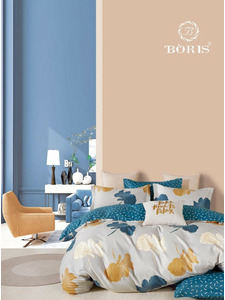 Постельное белье FM 0203 полисатин 2 сп / Boris