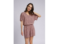 Костюм женский, футболка и шорты LP23-1030 / Clever