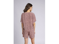 Костюм женский, футболка и шорты LP23-1030 / Clever