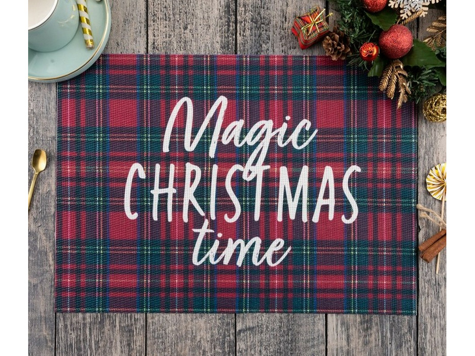 Салфетка 4780306 Magic Christmas пвх 29*40 / Доляна