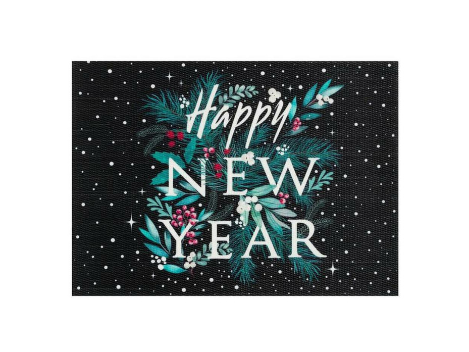 Салфетка 6851497 Happy New Year пвх 29*40 / Доляна Салфетка 6851497 Happy New Year пвх 29*40 / Доляна
