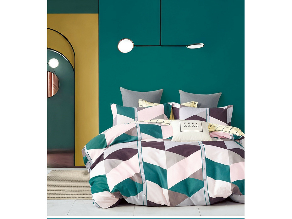 Постельное белье 1270 сатин Евро сп / Butterfly