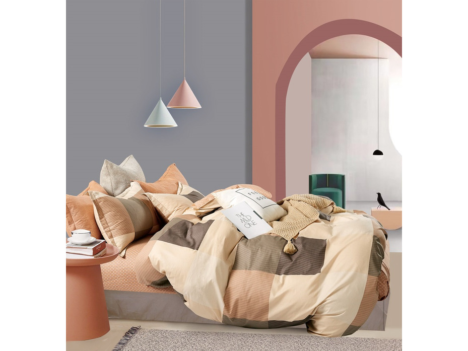 Постельное белье 7287 сатин Евро сп / Butterfly