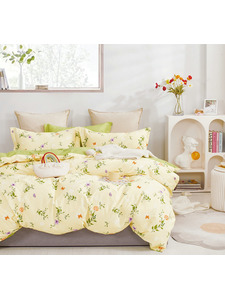 Постельное белье 7279 сатин 1,5 сп / Butterfly