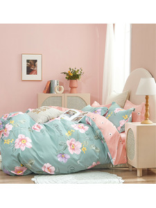 Постельное белье 907 сатин Евро сп / Butterfly