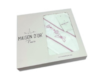 Полотенце детское с капюшоном Papillon махровое 75*100 / Maison Dor