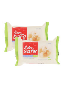 Мыло для стирки детских вещей с ароматом трав Baby safe 190 гр / Lion