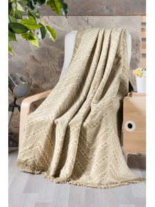 Плед Orge хлопковый 150*200 / Arya