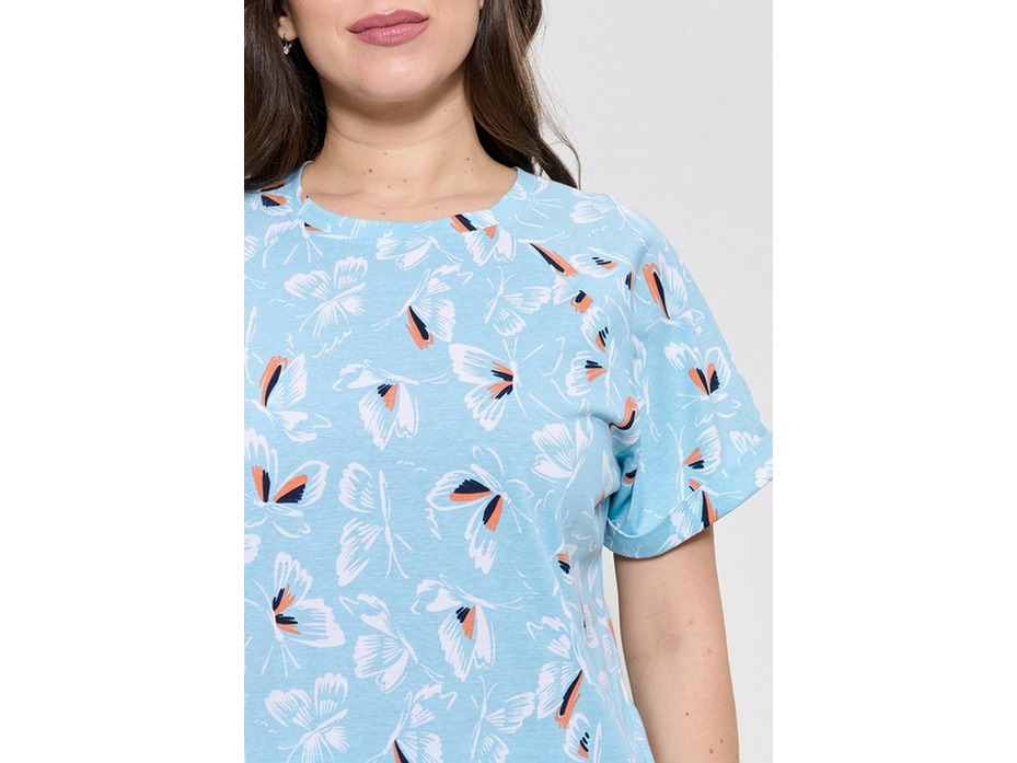 Костюм женский, футболка и шорты 1152 Якорь / Cleo Костюм женский, футболка и шорты 1152 Якорь / Cleo