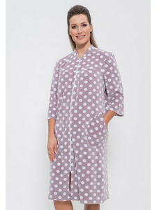 Халат женский велюровый 1252 / Cleo