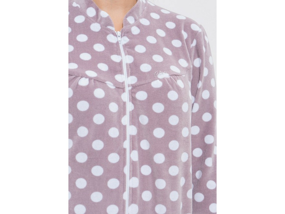 Халат женский велюровый 1252 / Cleo