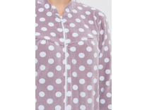 Халат женский велюровый 1252 / Cleo