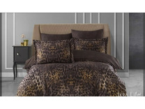 Постельное белье Leopard сатин премиум Евро сп / Istanbul Home Collection