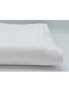 Простыня сатин страйп полоса 1 см 240*280 / Tia