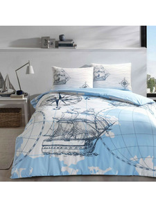 Постельное белье Ocean ранфорс Евро сп / Tac