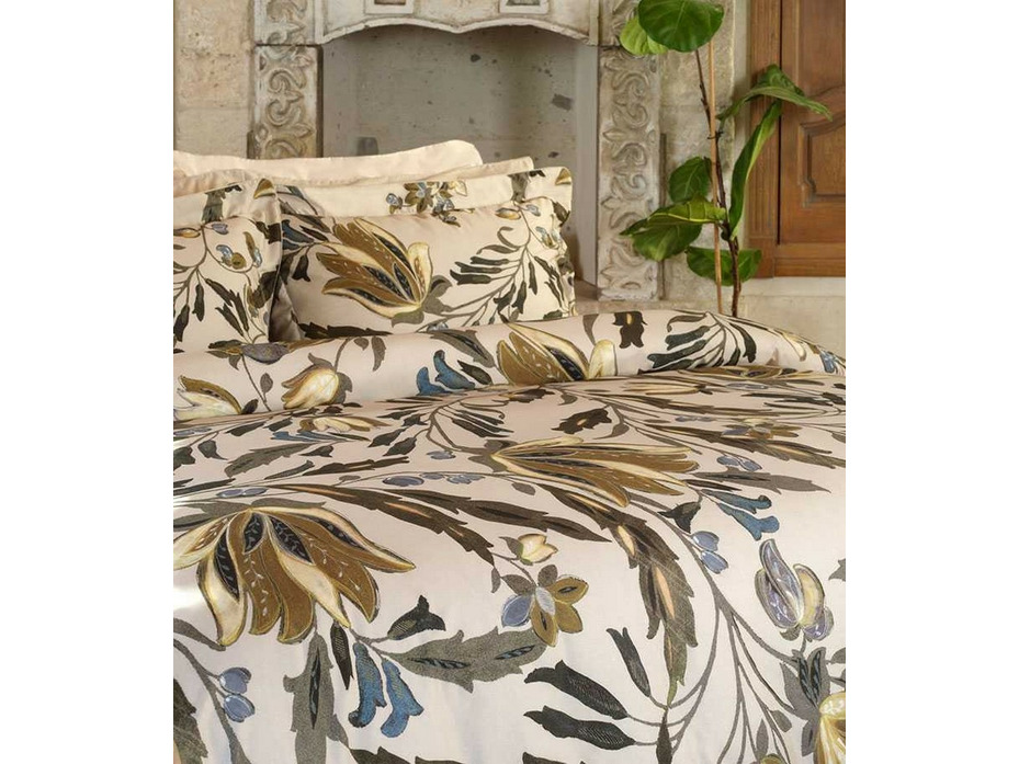 Постельное белье Fresia сатин премиум Евро-макс / Valeron