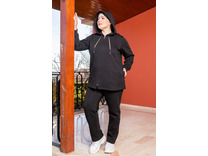 Костюм женский, толстовка и брюки O66-7016 / Cocoon