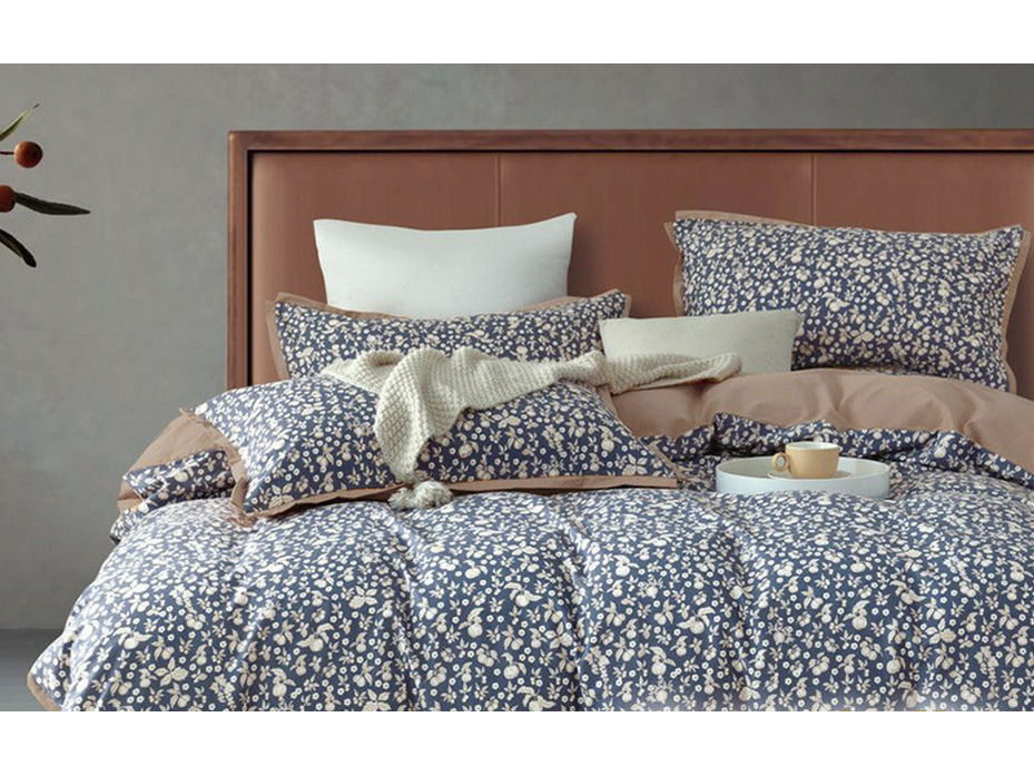 Постельное белье 2080-6 фланель Евро / Asabella