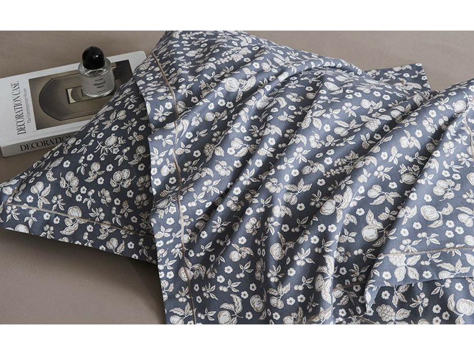 Постельное белье 2080-6 фланель Евро / Asabella