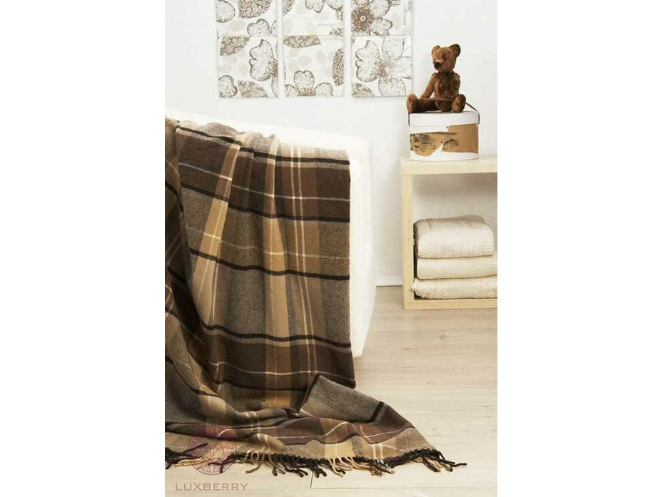 Плед Vandyck шерстяной 130*170 / Luxberry