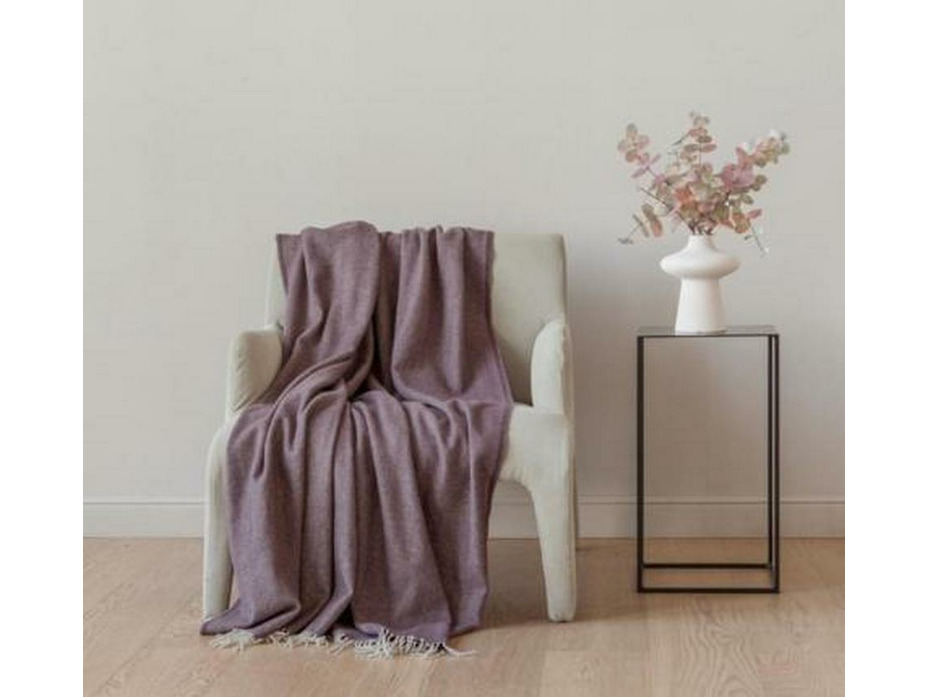 Плед Lord шерстяной 140*200 (аромасаше лаванда) / Luxberry