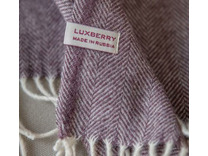 Плед Lord шерстяной 140*200 (аромасаше лаванда) / Luxberry