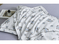 Постельное белье с простыней на резинке 2082-6/180 фланель Евро / Asabella