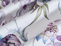 Постельное белье 2052-6 сатин премиум Евро / Asabella